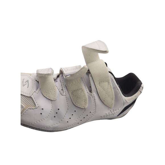 Serfas Cycling Shoes Women White/Blk Trim Coolflow PTF Sz 38/ 7.5US - Picture 12 of 12